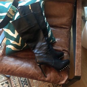 Michael Kors Knee High Stud Boots - MAKE AN OFFER!